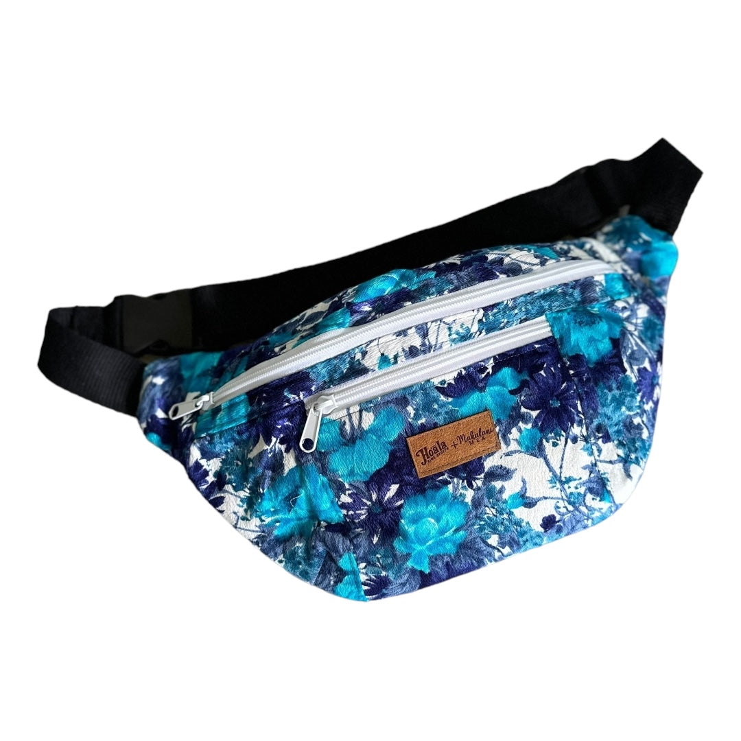 Blue Mini Floral Hip Pack