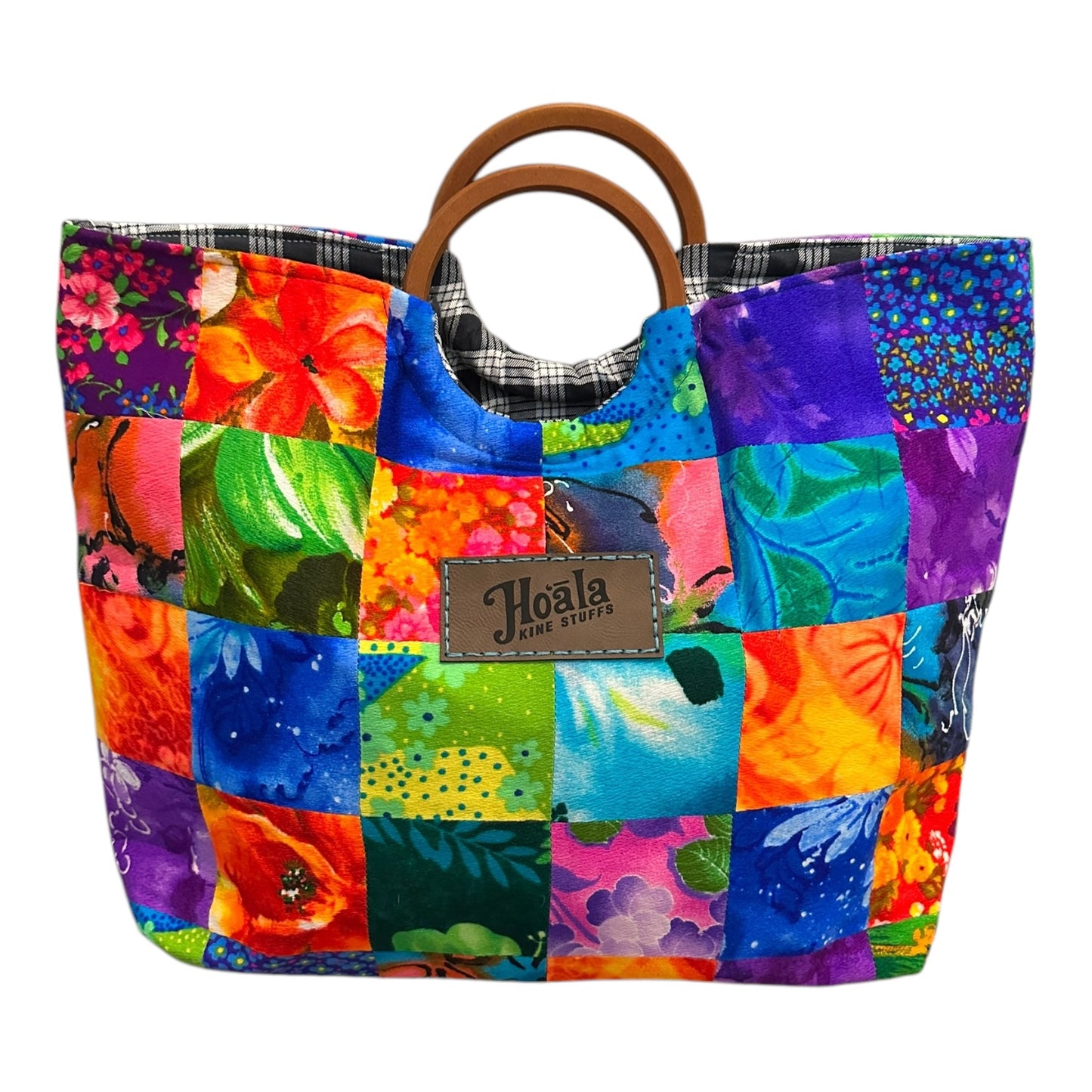 Rainbow Quilt Tote #2