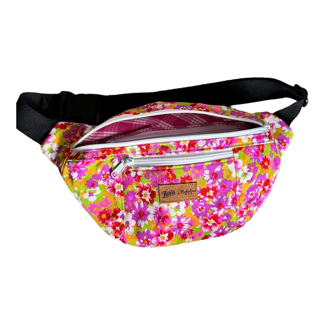 Mini Pink Floral Hip Pack